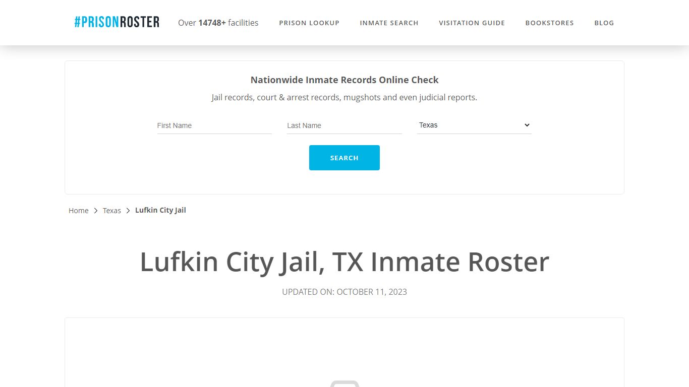 Lufkin City Jail, TX Inmate Roster - Prisonroster